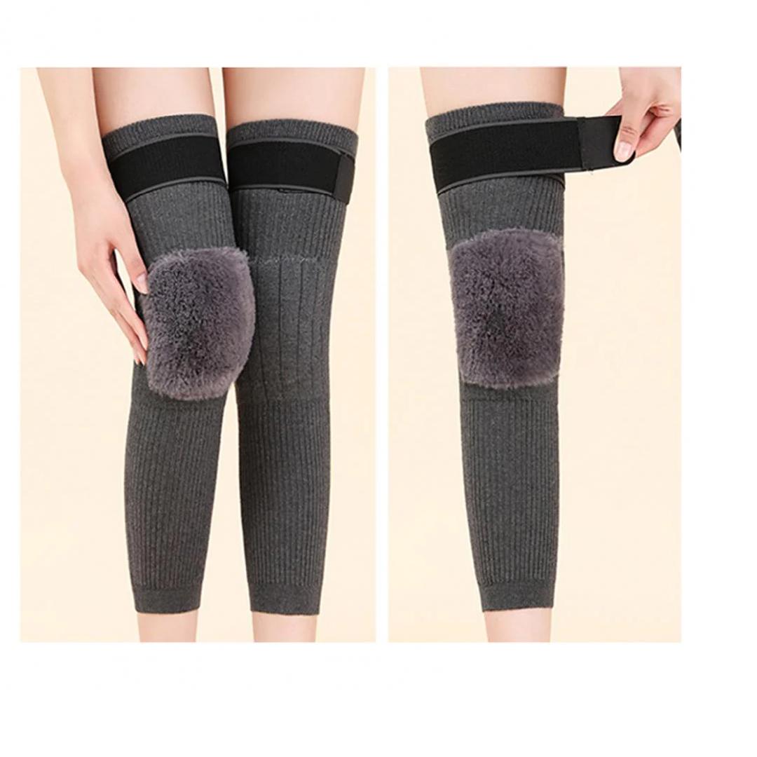Unisex Wool Knee Length, Easy To Wear, Easy To Wash, Formal Wear Knee Warmer - 1